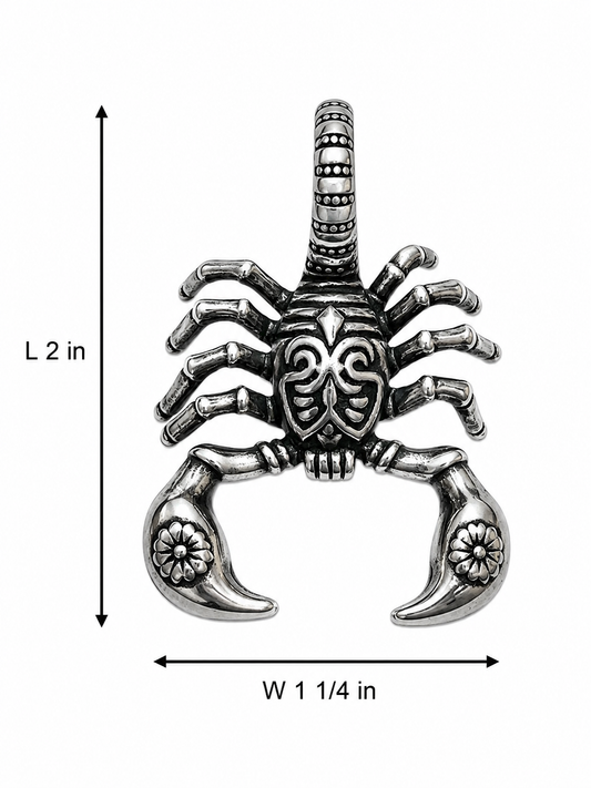 Stainless Steel Scorpion Pendant
