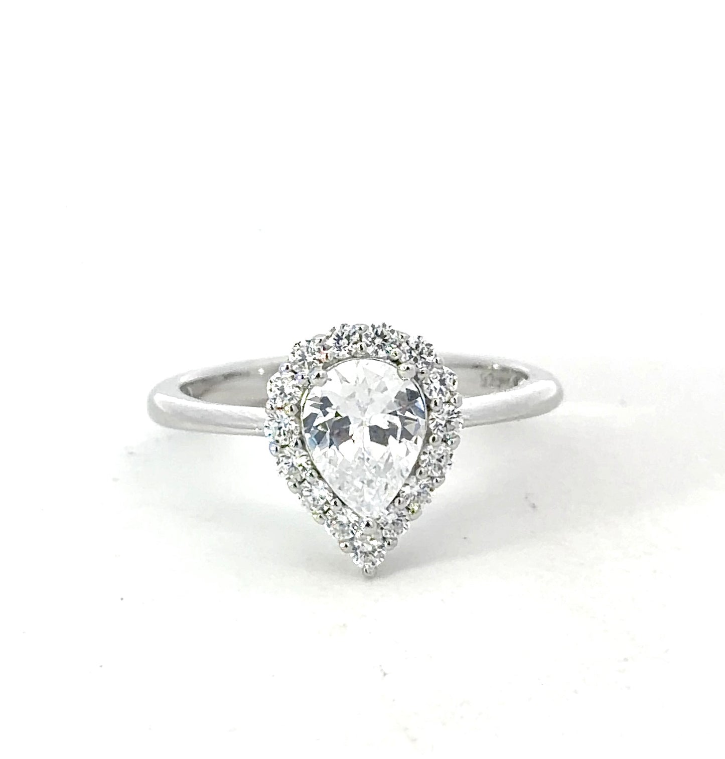 Sterling Silver Teardrop Ring