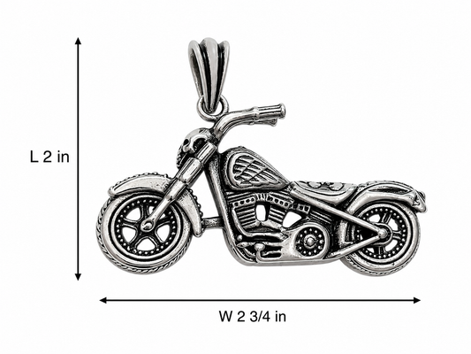 Stainless Steel Motorcycle Pendant