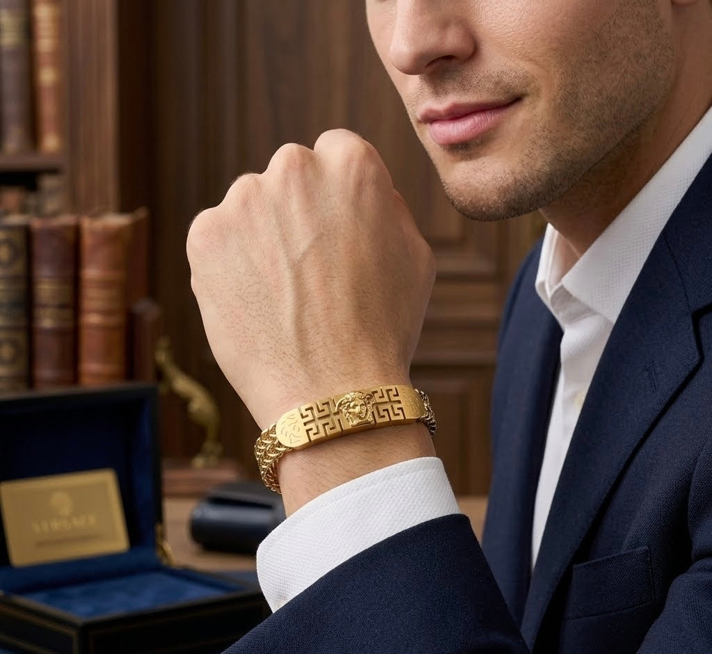 Gold Plated Men’s Bracelet