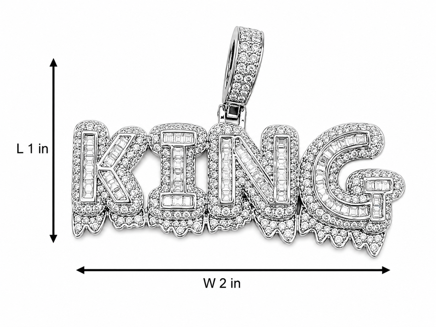 Sterling Silver King pendant