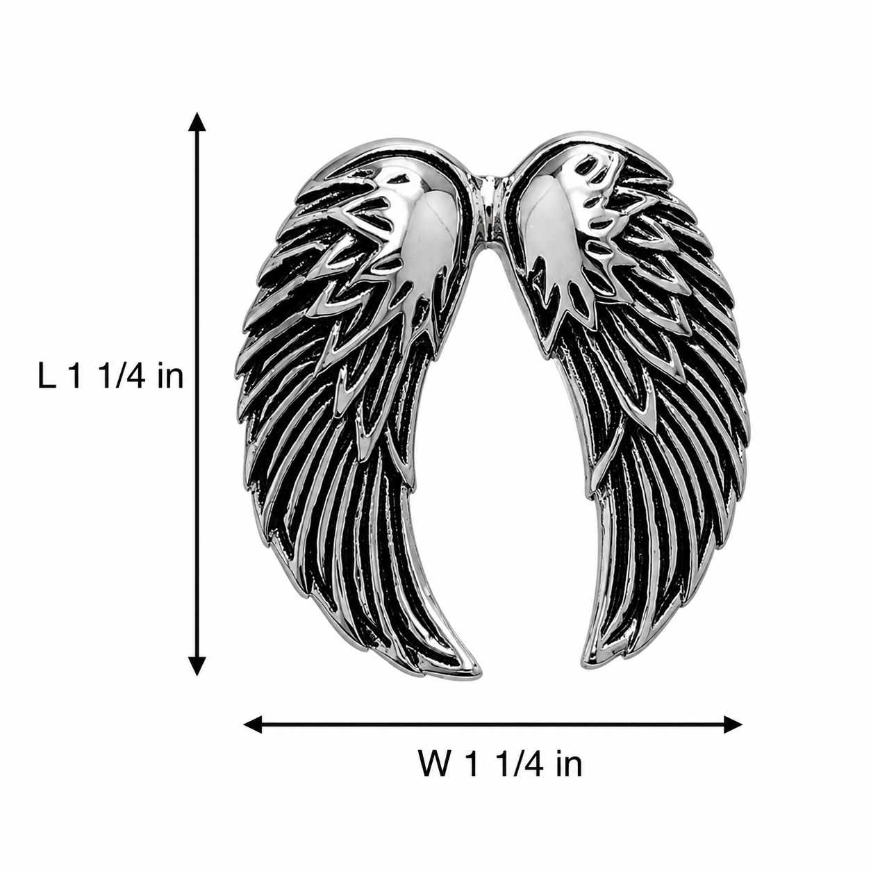 Stainless Steel Wings Pendant