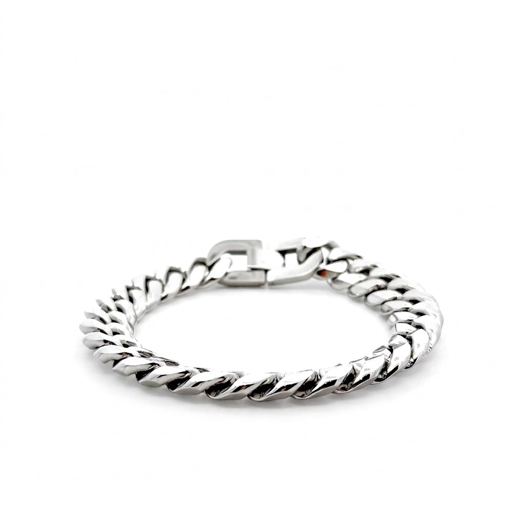 Stainless Steel Cuban Link Bracelet