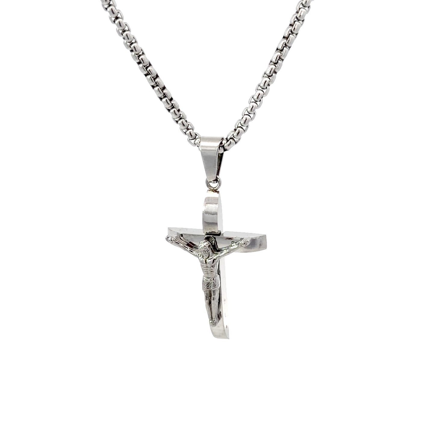 Stainless Steel Crucifix Pendant