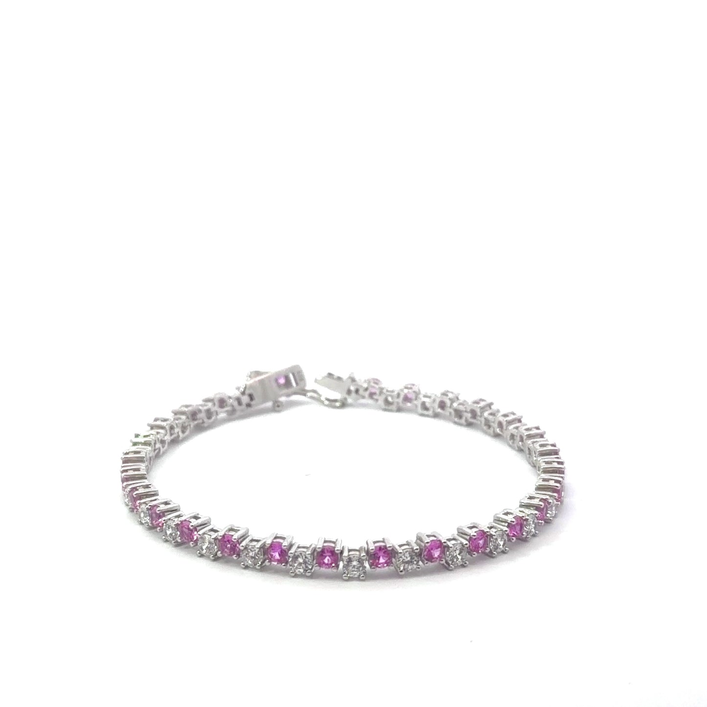 Sterling Silver Tennis Bracelet
