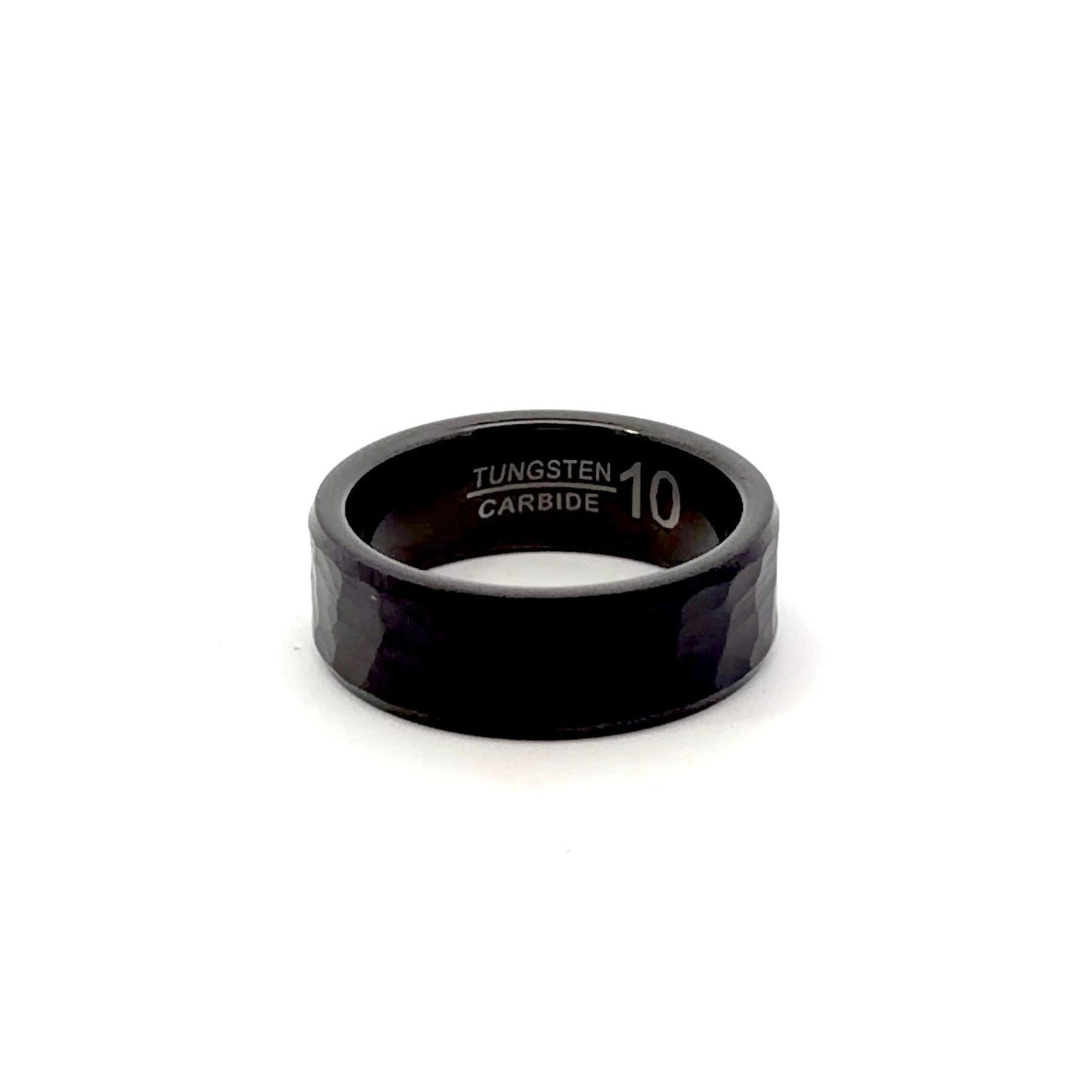 Black Tungsten Carbide Men’s Wedding Band