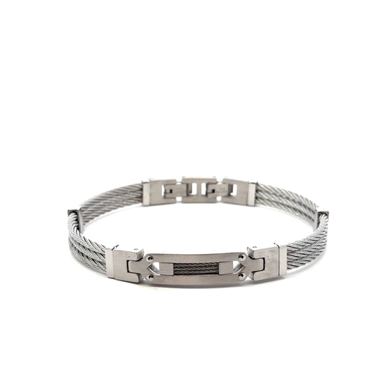 Stainless Steel Cable Bracelet