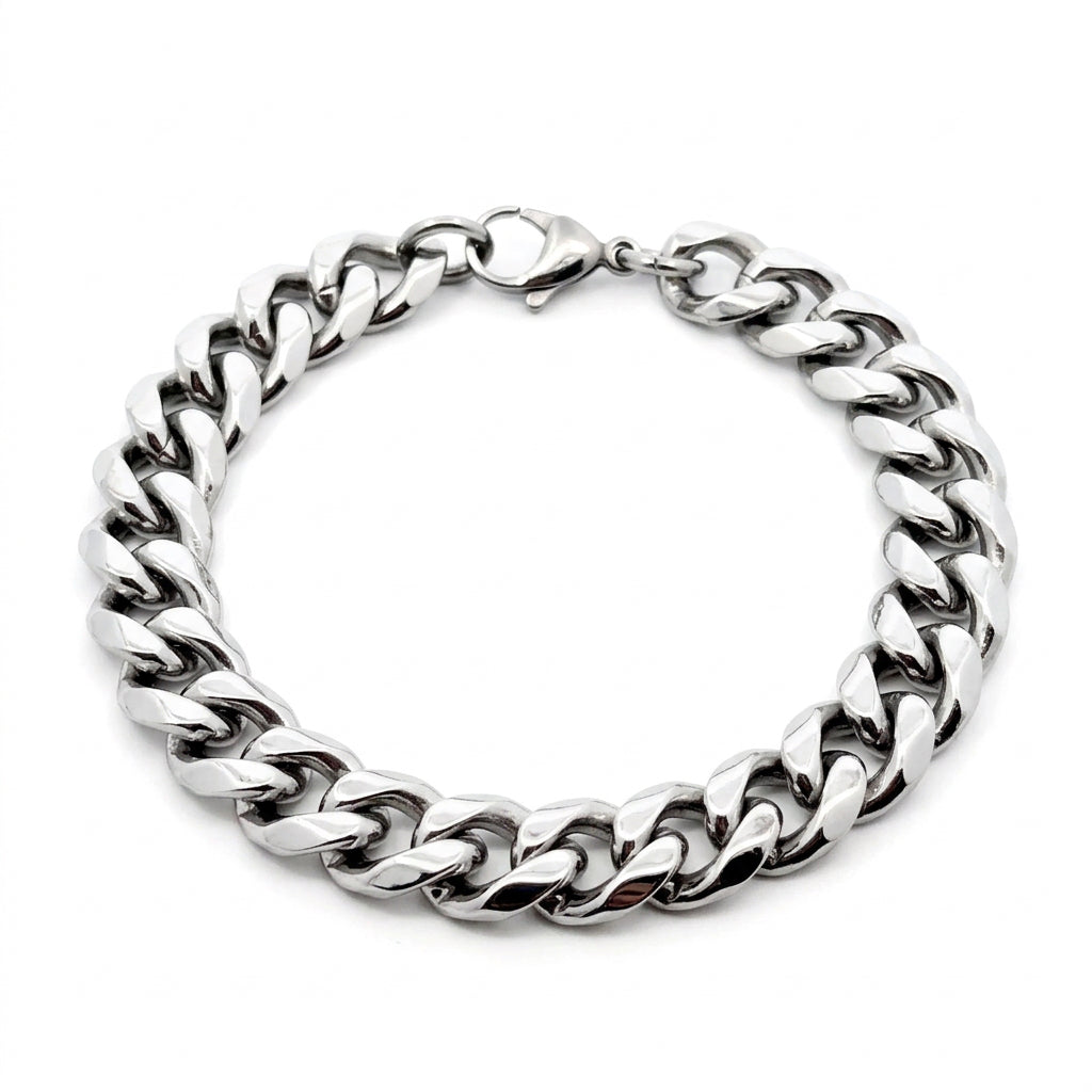 Stainless Steel Men’s Chain Bracelet