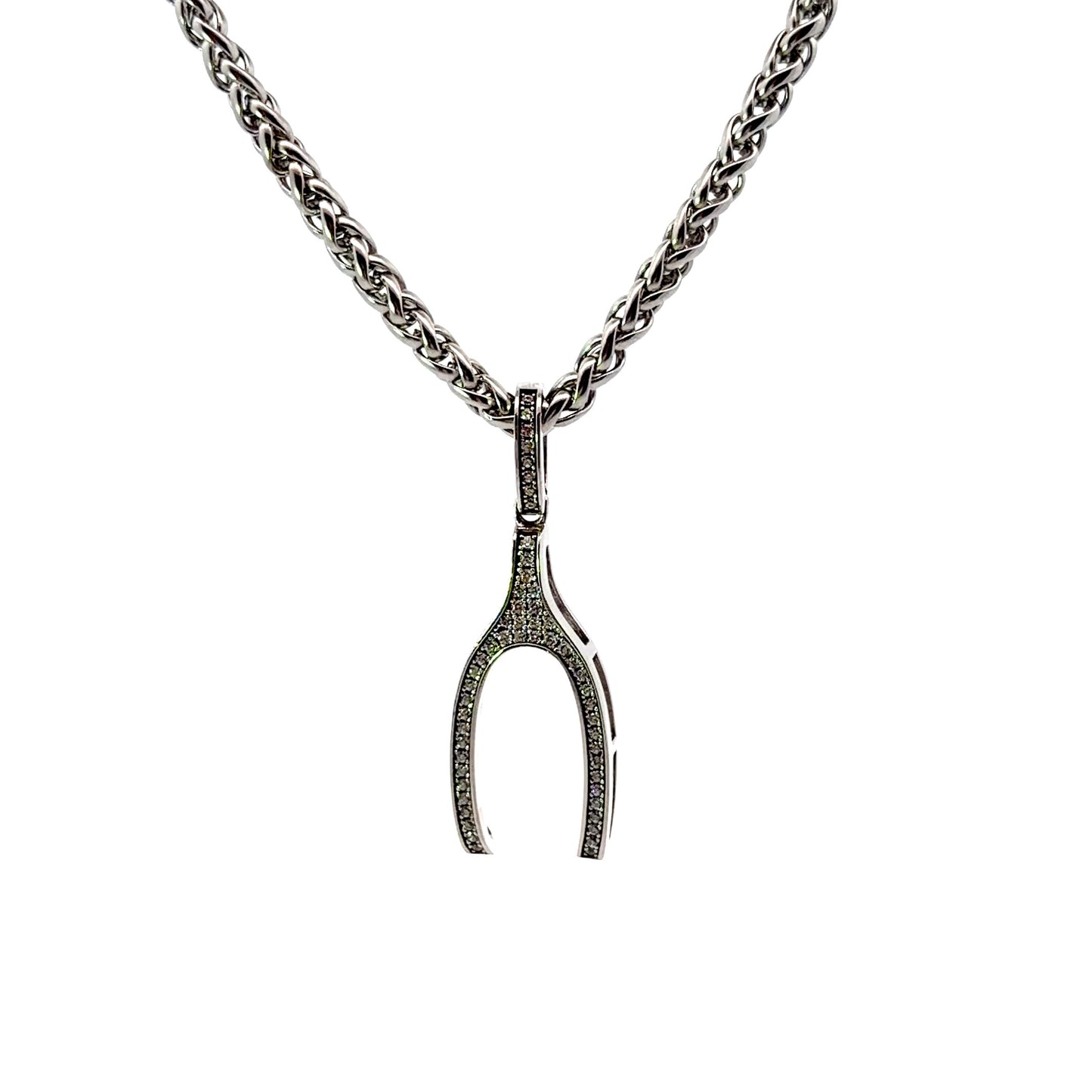 Sterling Silver Wishbone Pendant