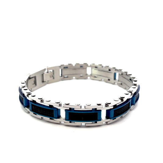 Stainless Steel Cable Bracelet with Cable