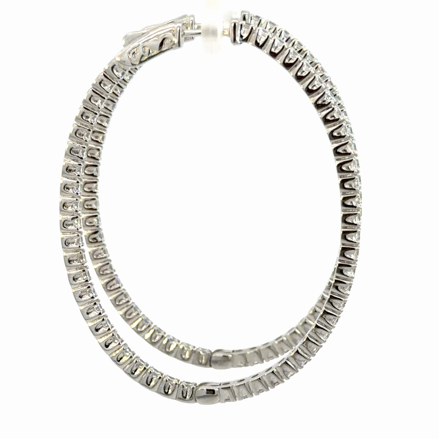 Oval Hoop Earrings