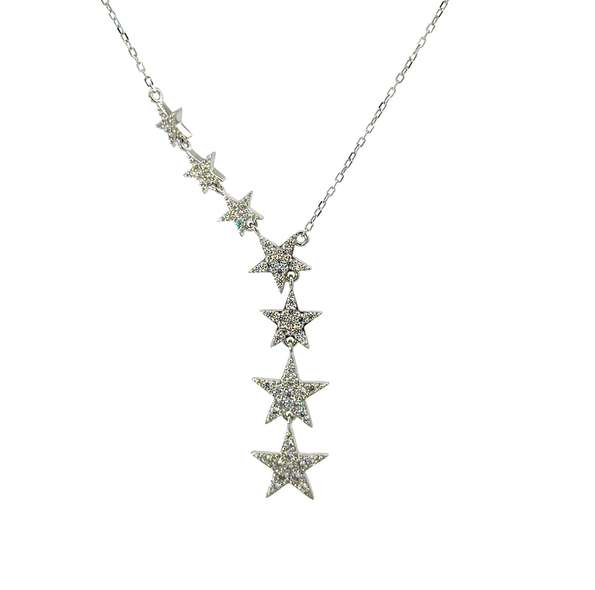 Sterling Silver Shooting Star Necklace
