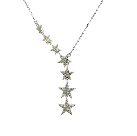 Sterling Silver Shooting Star Necklace