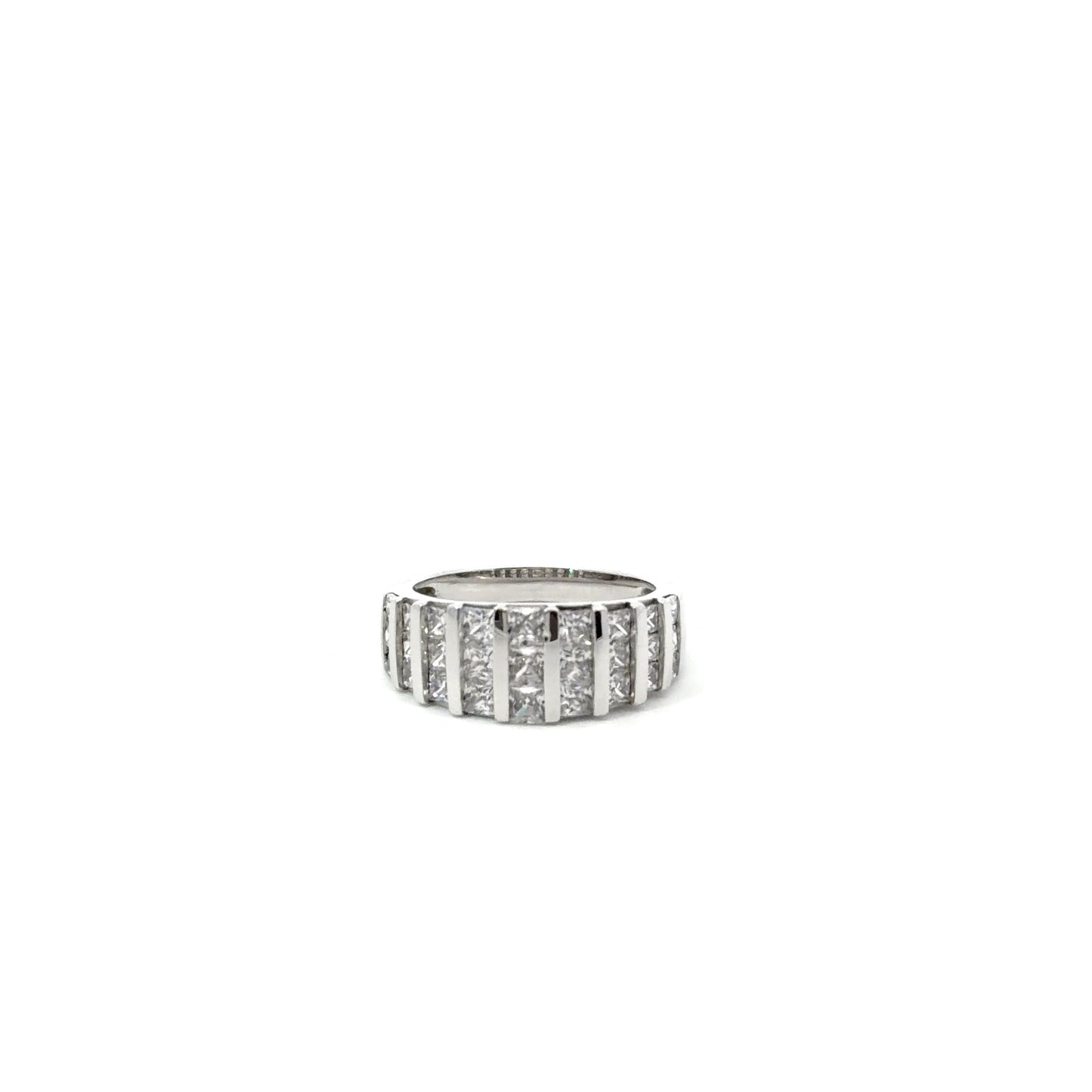 Sterling Silver Cubic Zirconia Ring