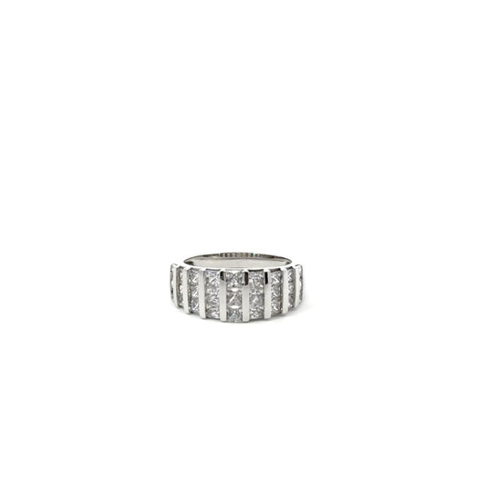 Sterling Silver Cubic Zirconia Ring