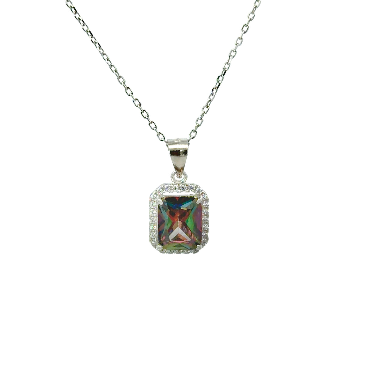 Sterling Silver Amethyst Necklace