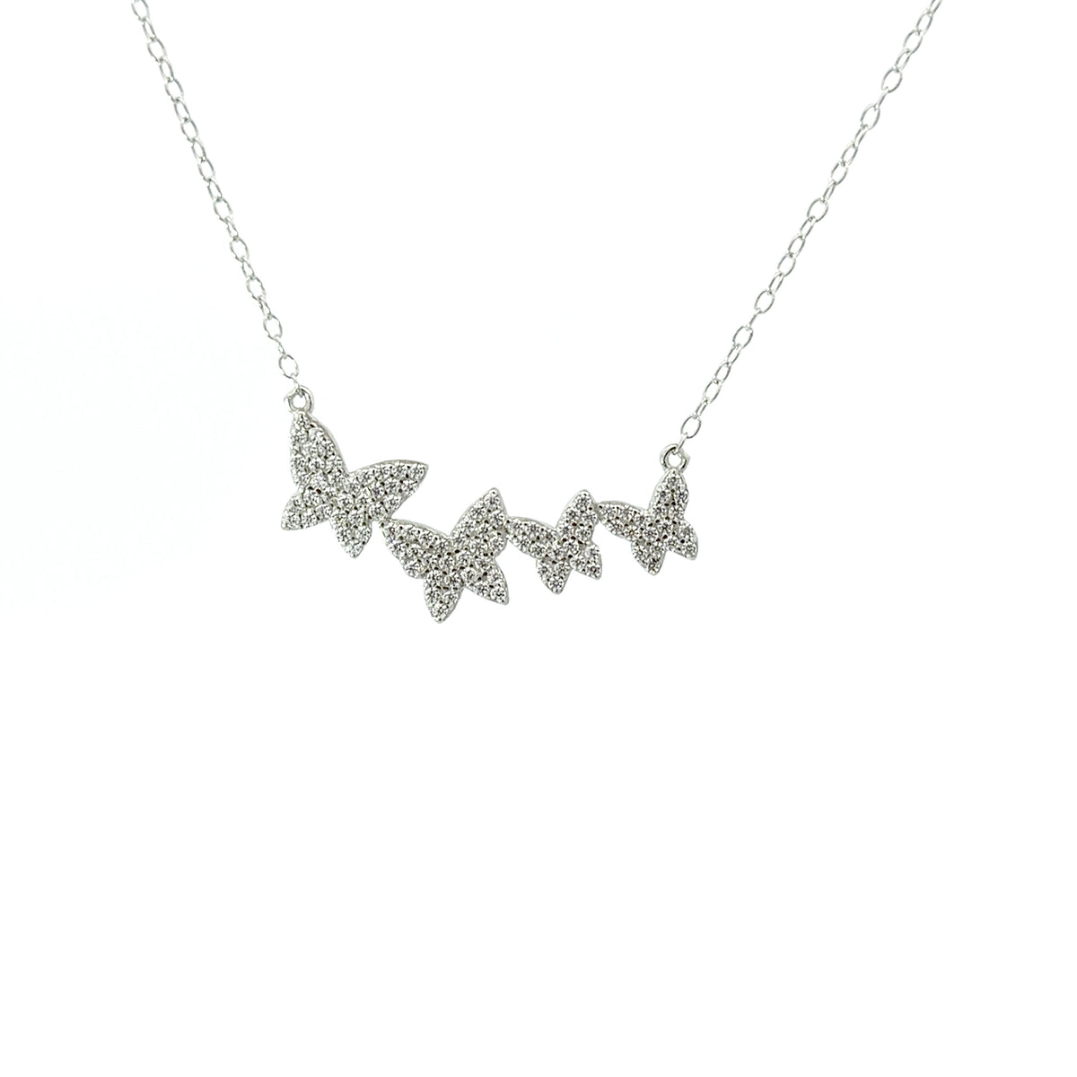 Sterling Silver Butterfly Necklace