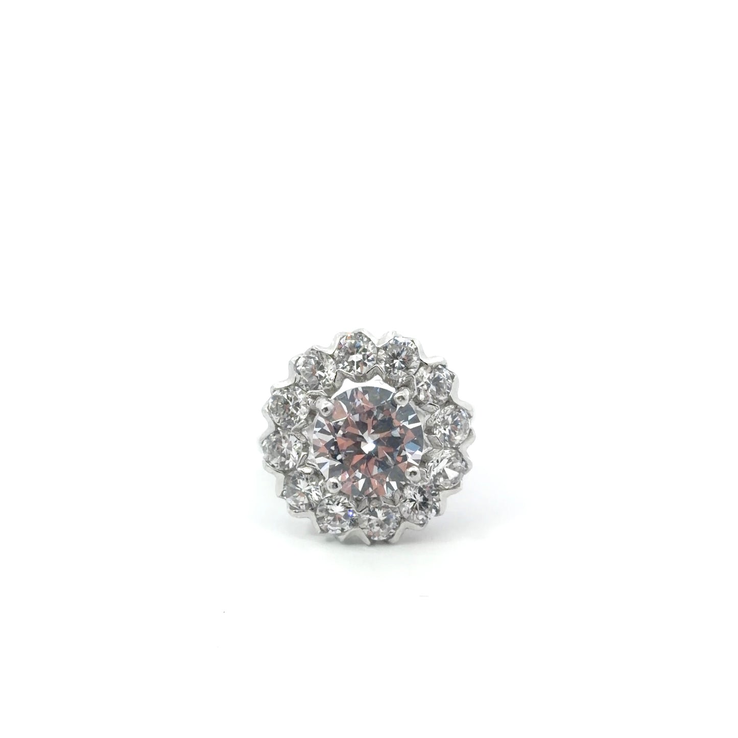 Sterling Silver Cubic Zirconia Ring