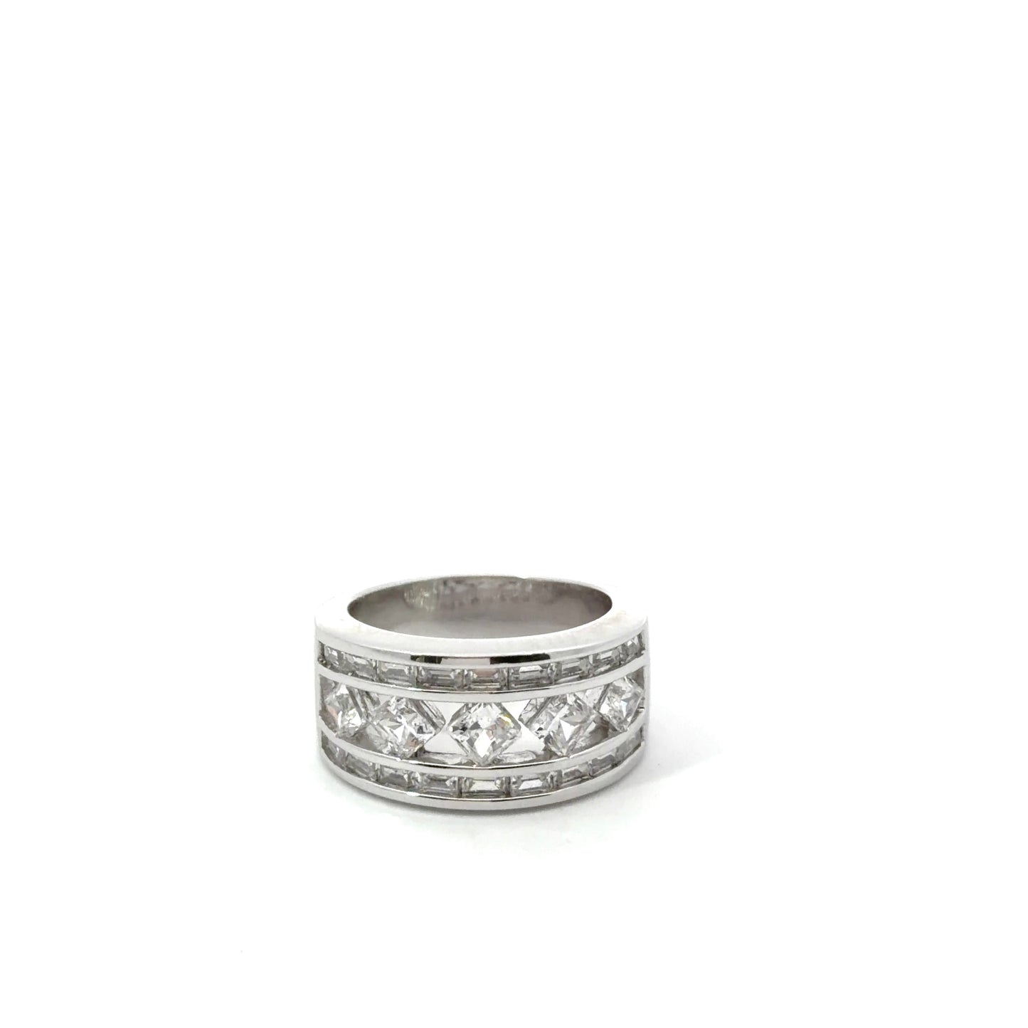 Sterling Silver Cubic Zirconia Ring