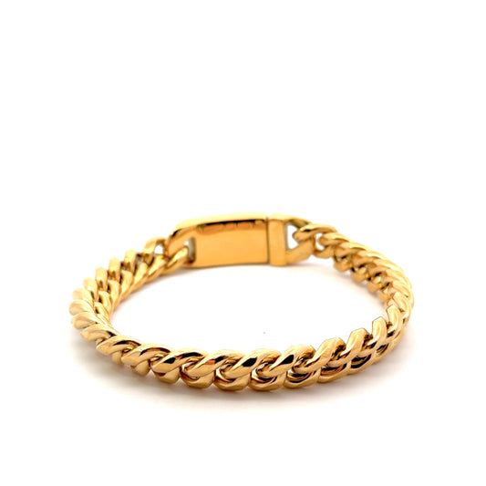 Gold Plated Cuban Link Bracelet