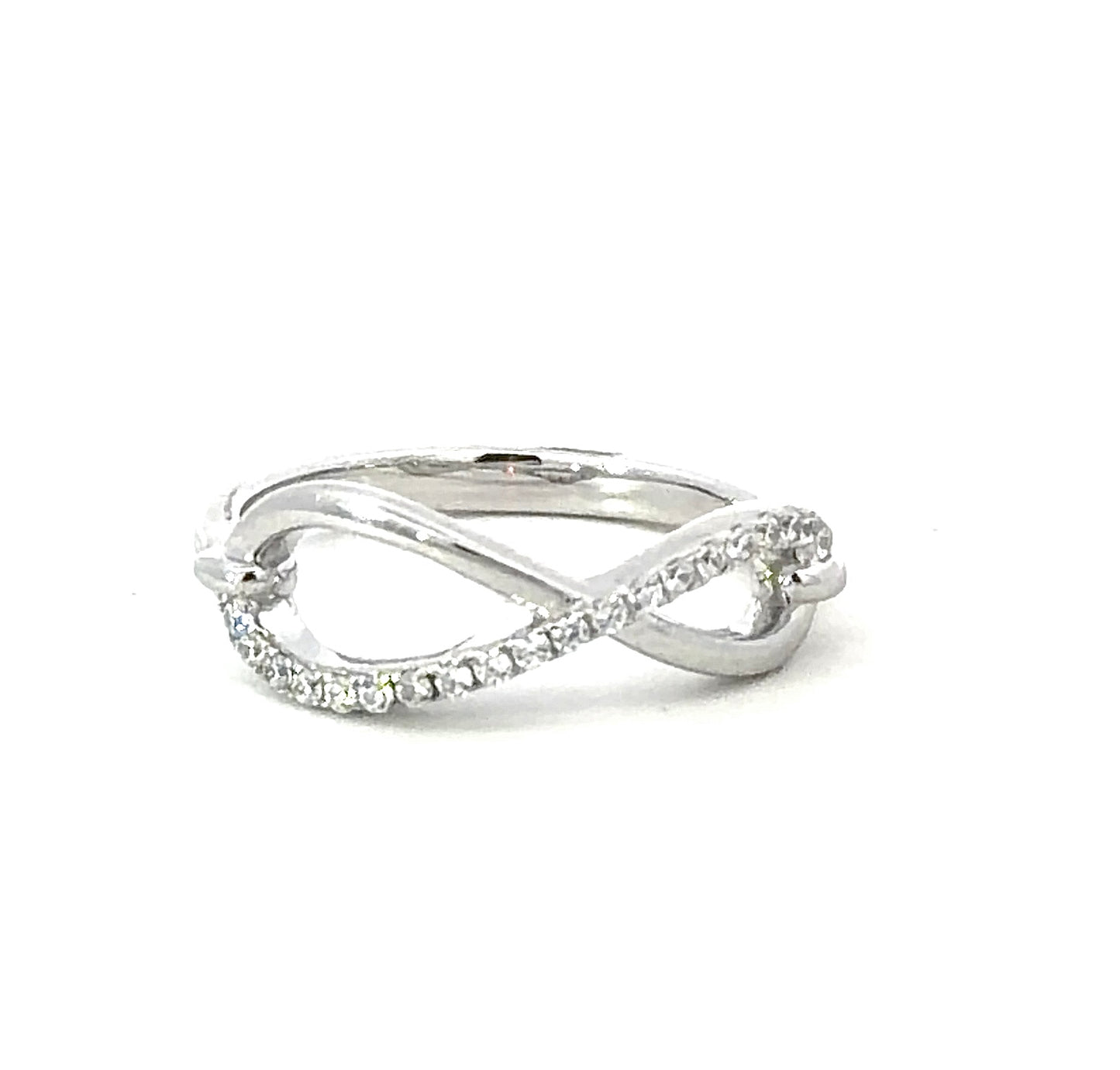 Sterling Silver Infinity Design Ring