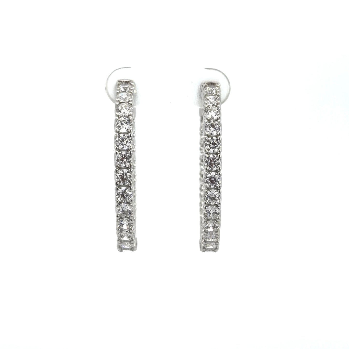 Luxury Oval Hoop Earrings