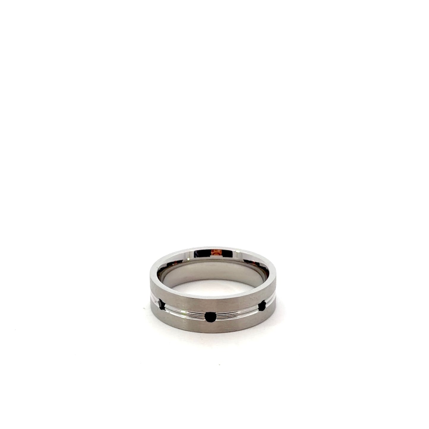 Contemporary Alternative Metal Men's Wedding Band