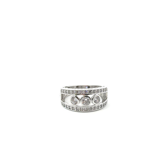 Sterling Silver Cubic Zirconia Ring