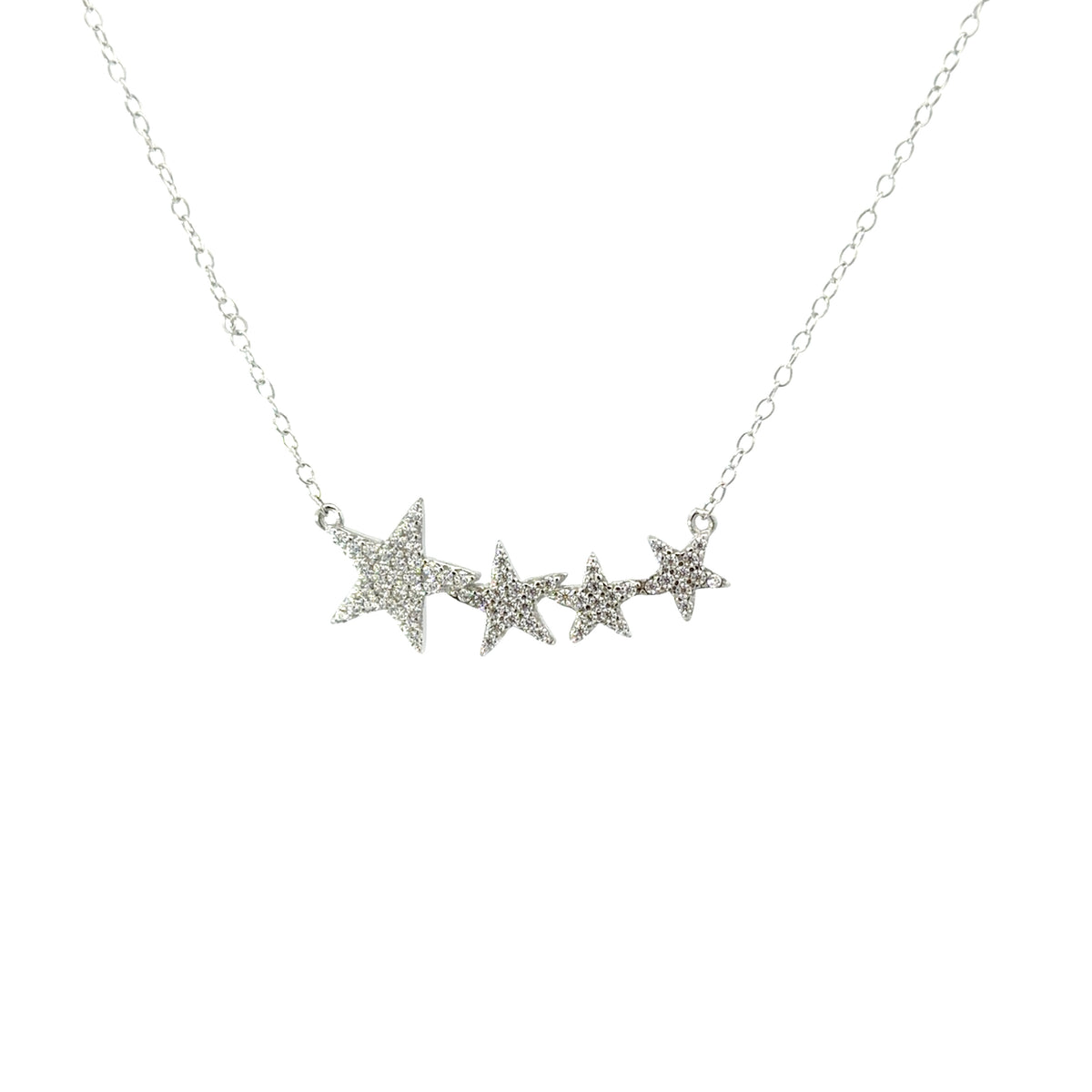 Sterling Silver Star Necklace