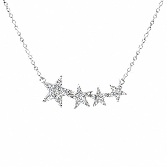 Sterling Silver Star Necklace