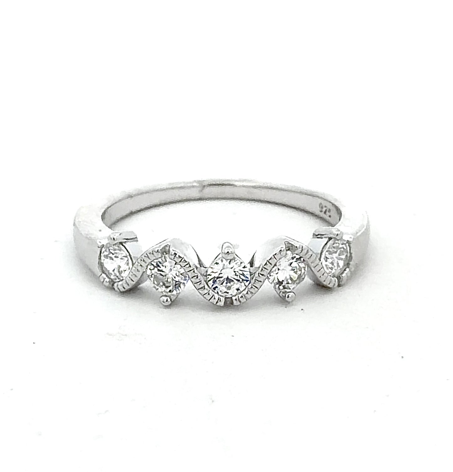 Sterling Silver Ladies Band