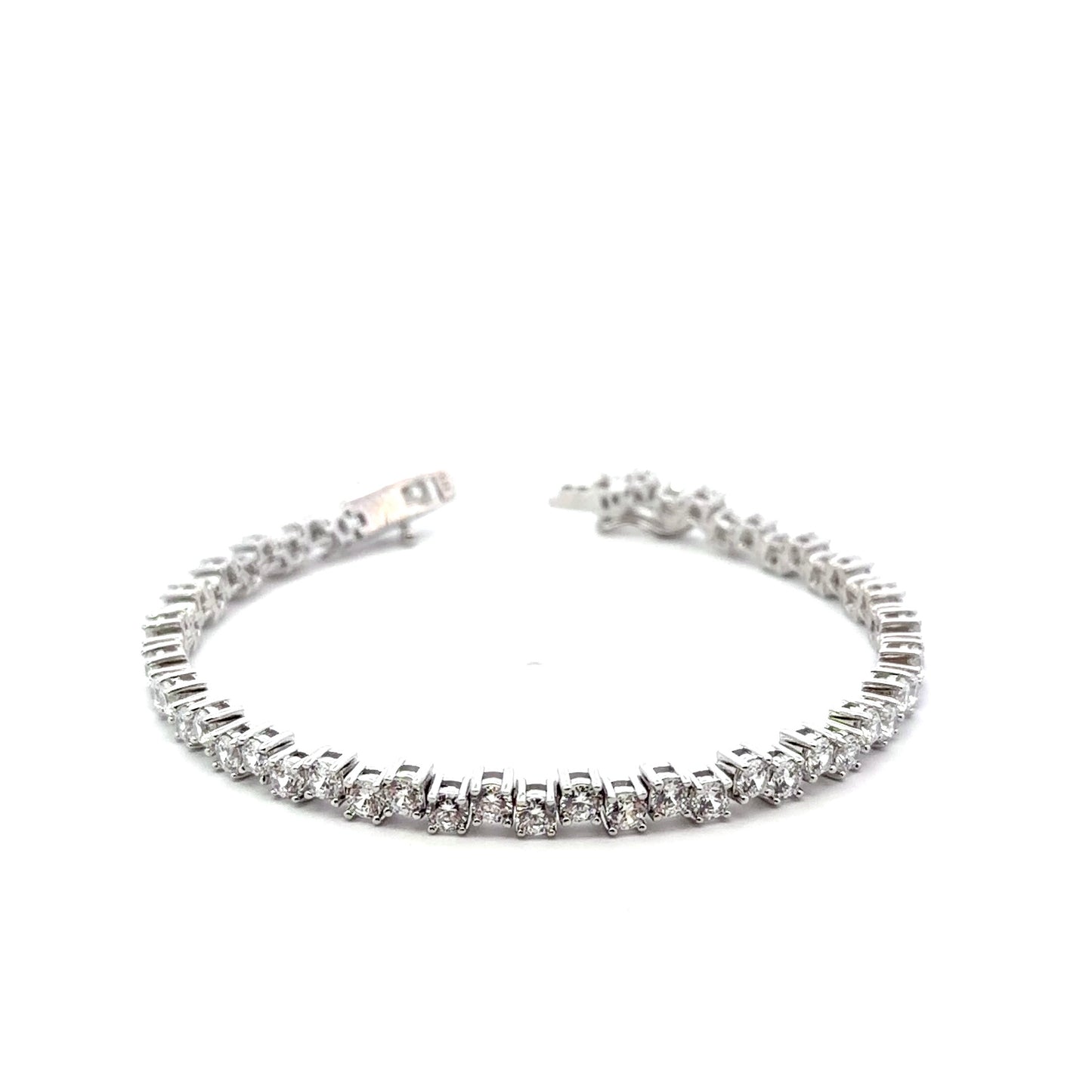 Sterling Silver Tennis Bracelet