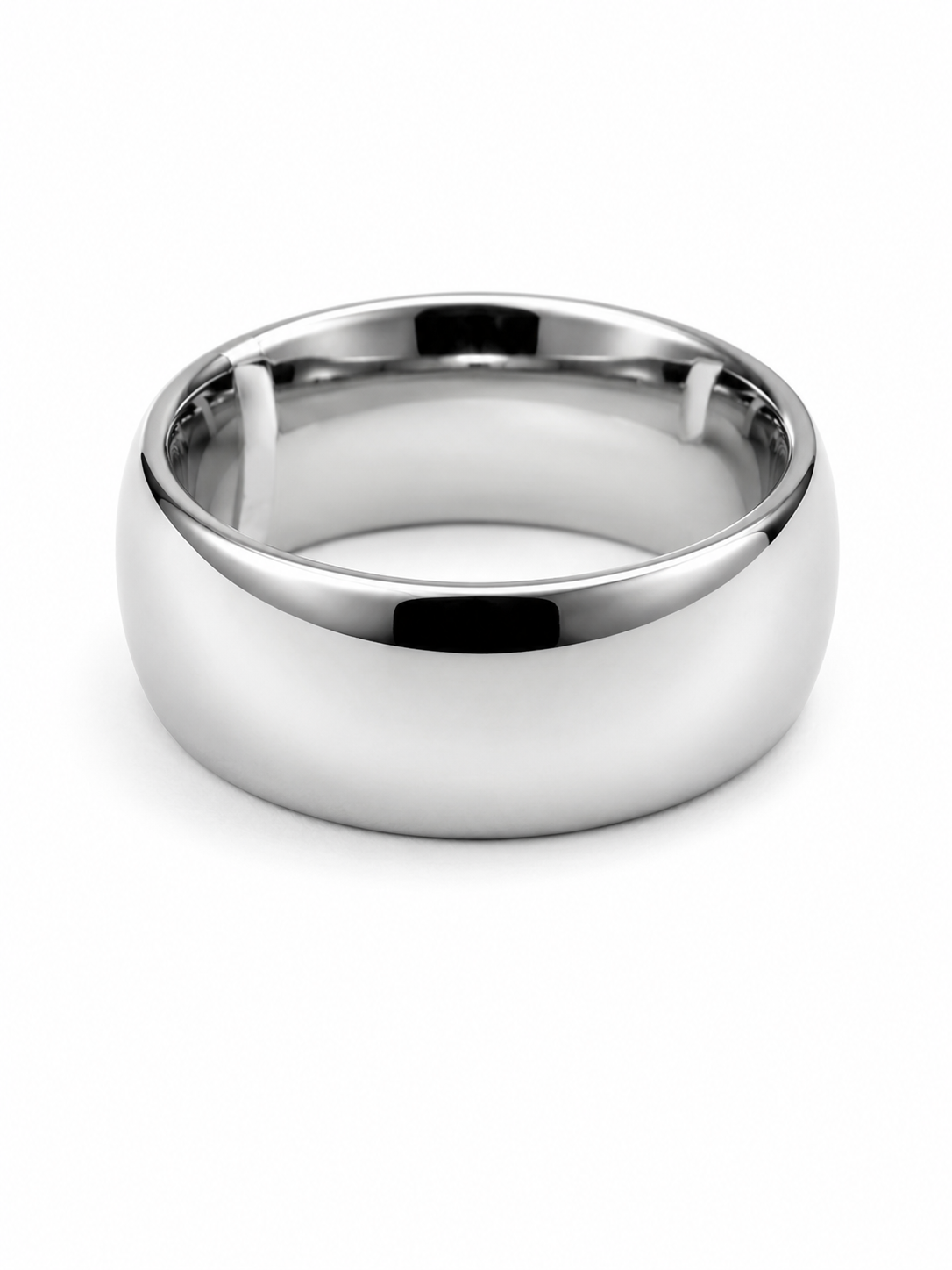 Classic High-Polish Domed 8MM Tungsten Band