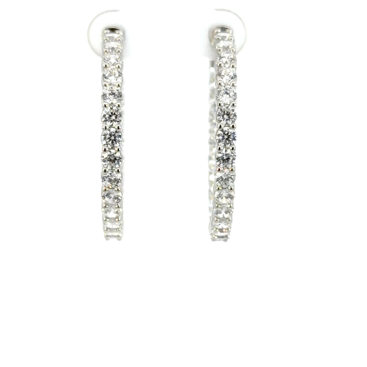 Radiant Hoop Earrings