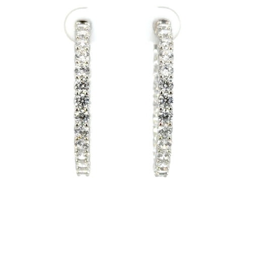 Radiant Hoop Earrings