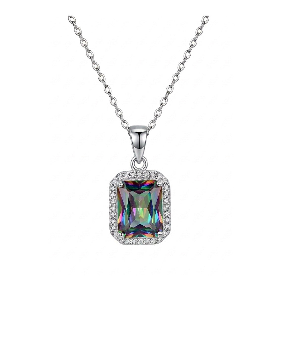 Sterling Silver Amethyst Necklace
