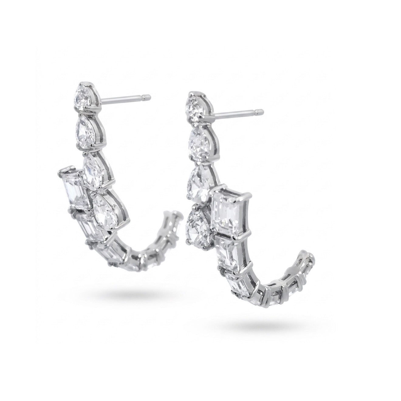 Half Hoop Earrings