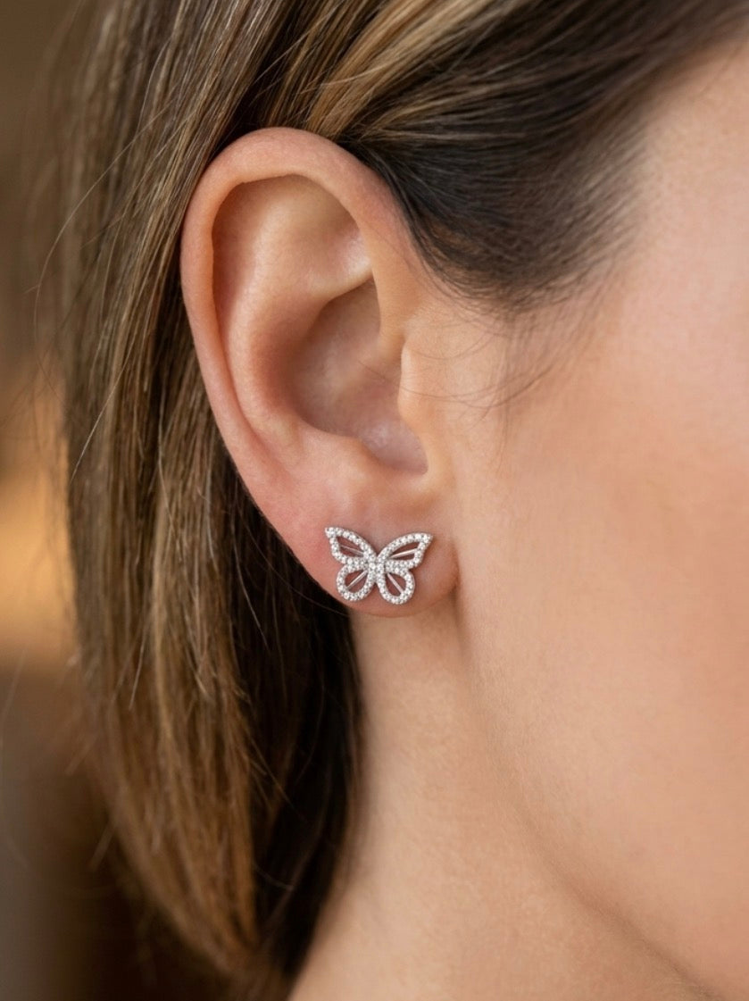 Butterfly Stud Earrings