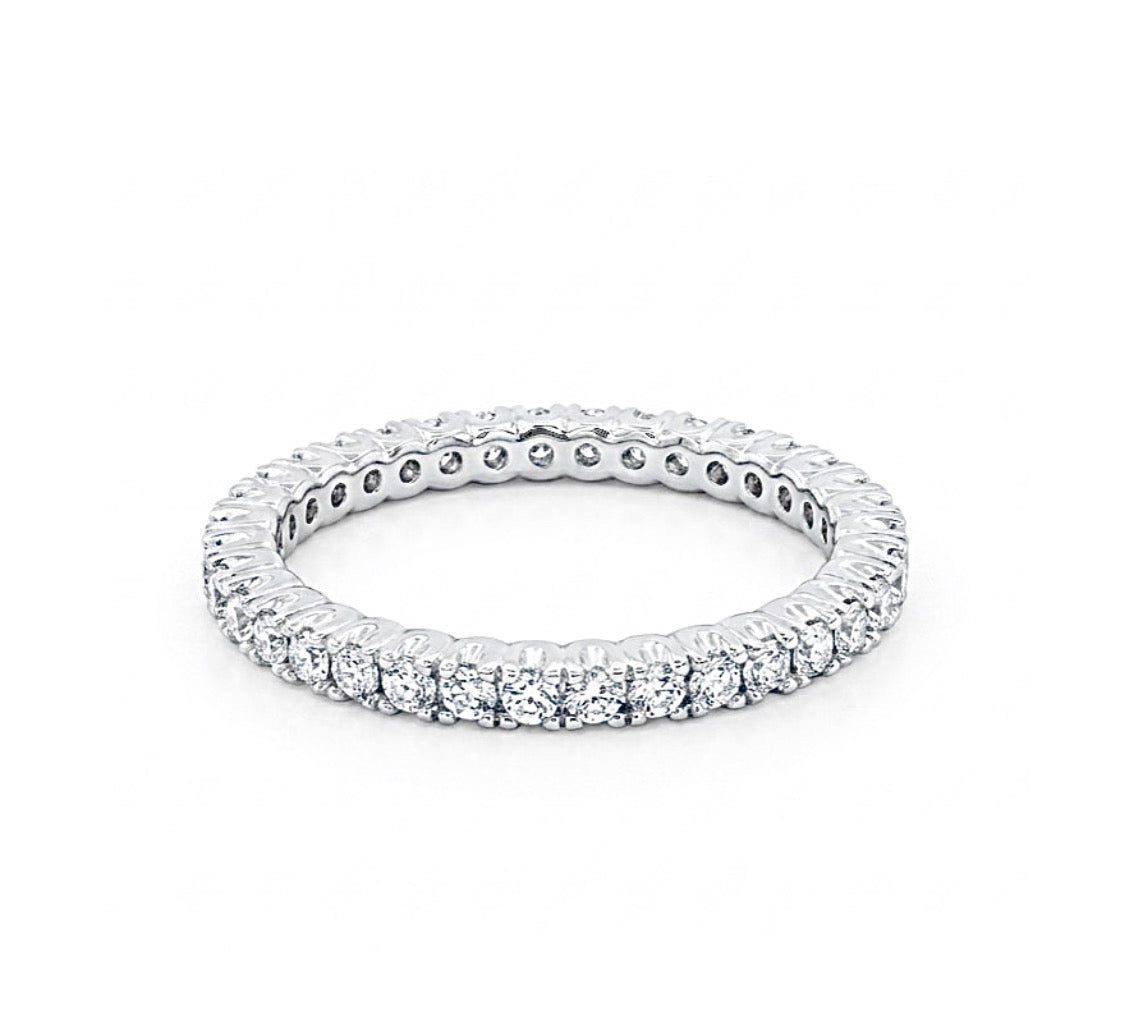 Sterling Silver Eternity Ring