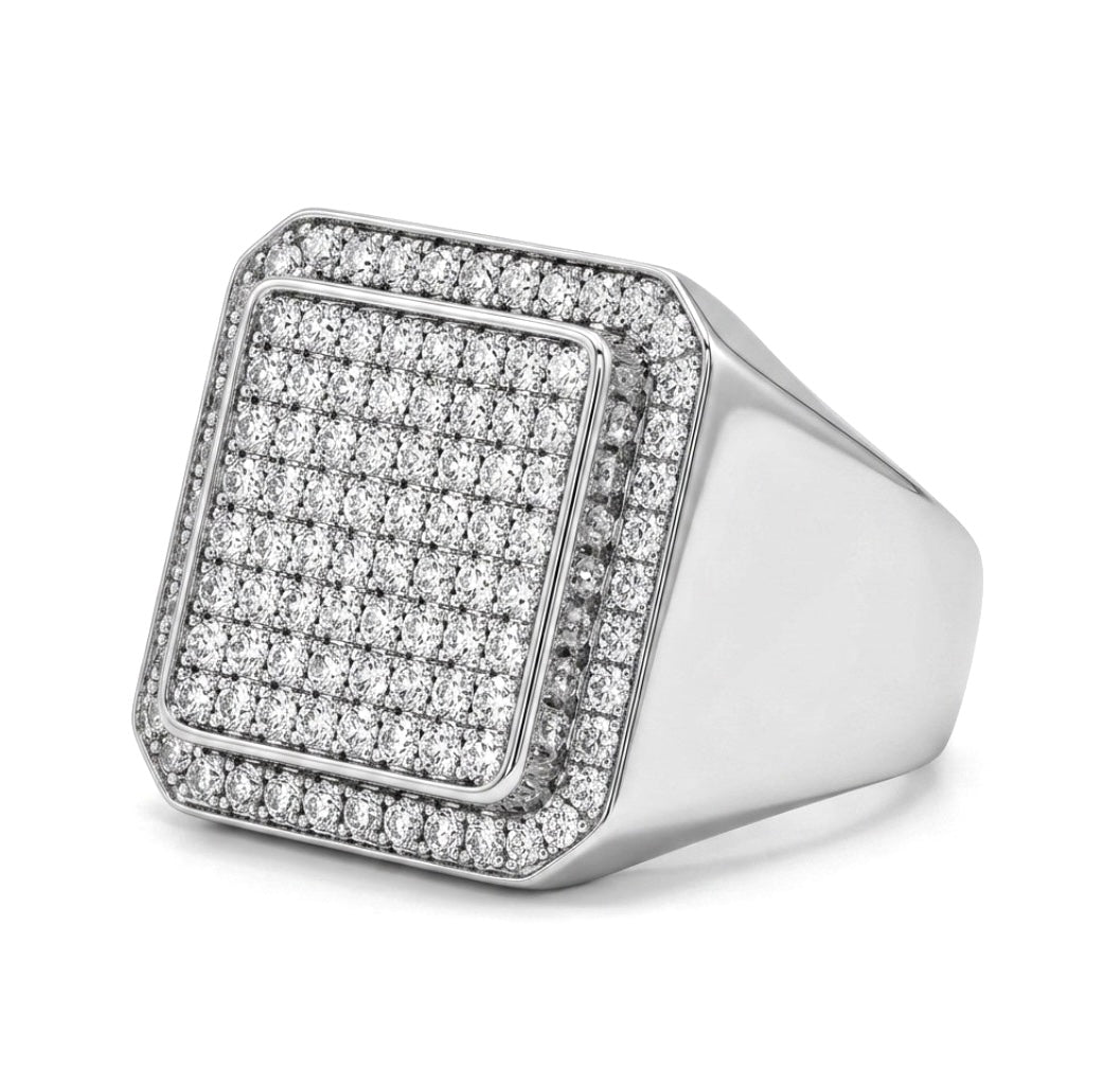 Sterling Silver Cubic Zirconia Ring