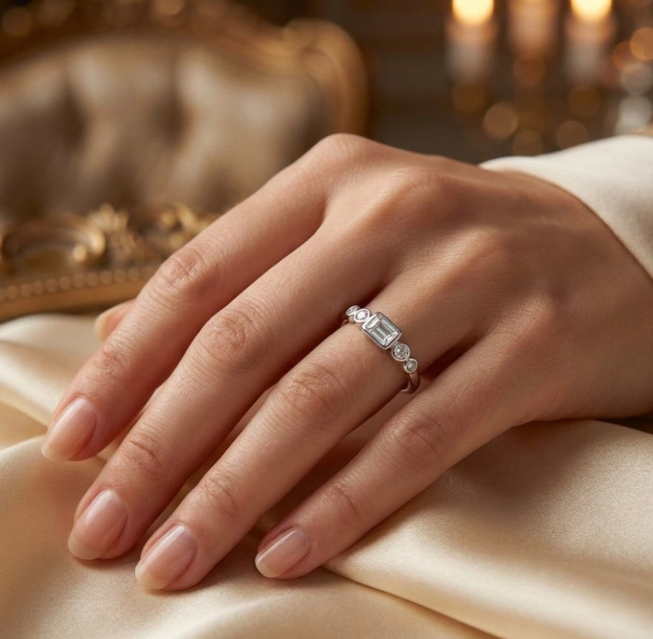 Sterling Silver Contemporary Ring