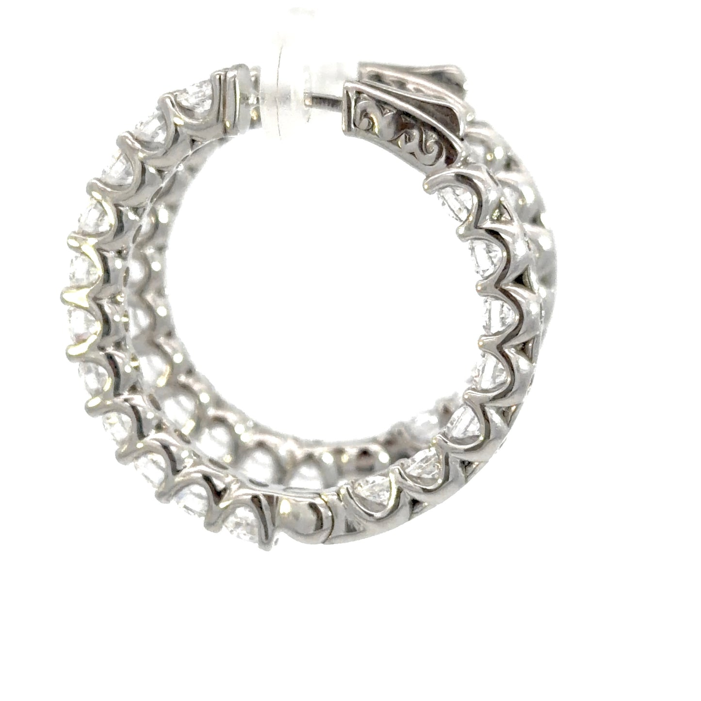 Radiant Hoop Earrings