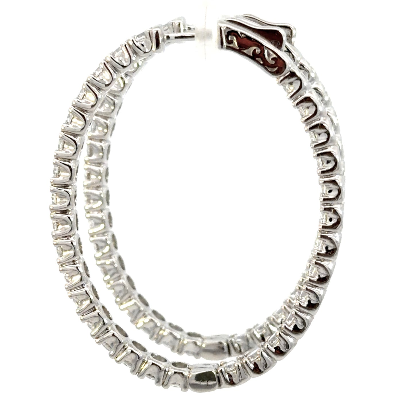 Radiant Hoop Earrings