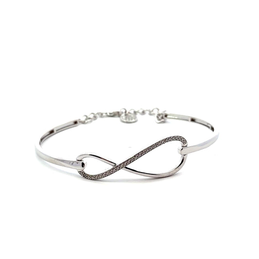 Sterling Silver Infinity Design Bracelet