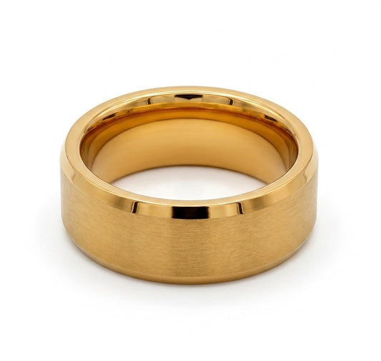 Men's Gold-Plated Wedding Band