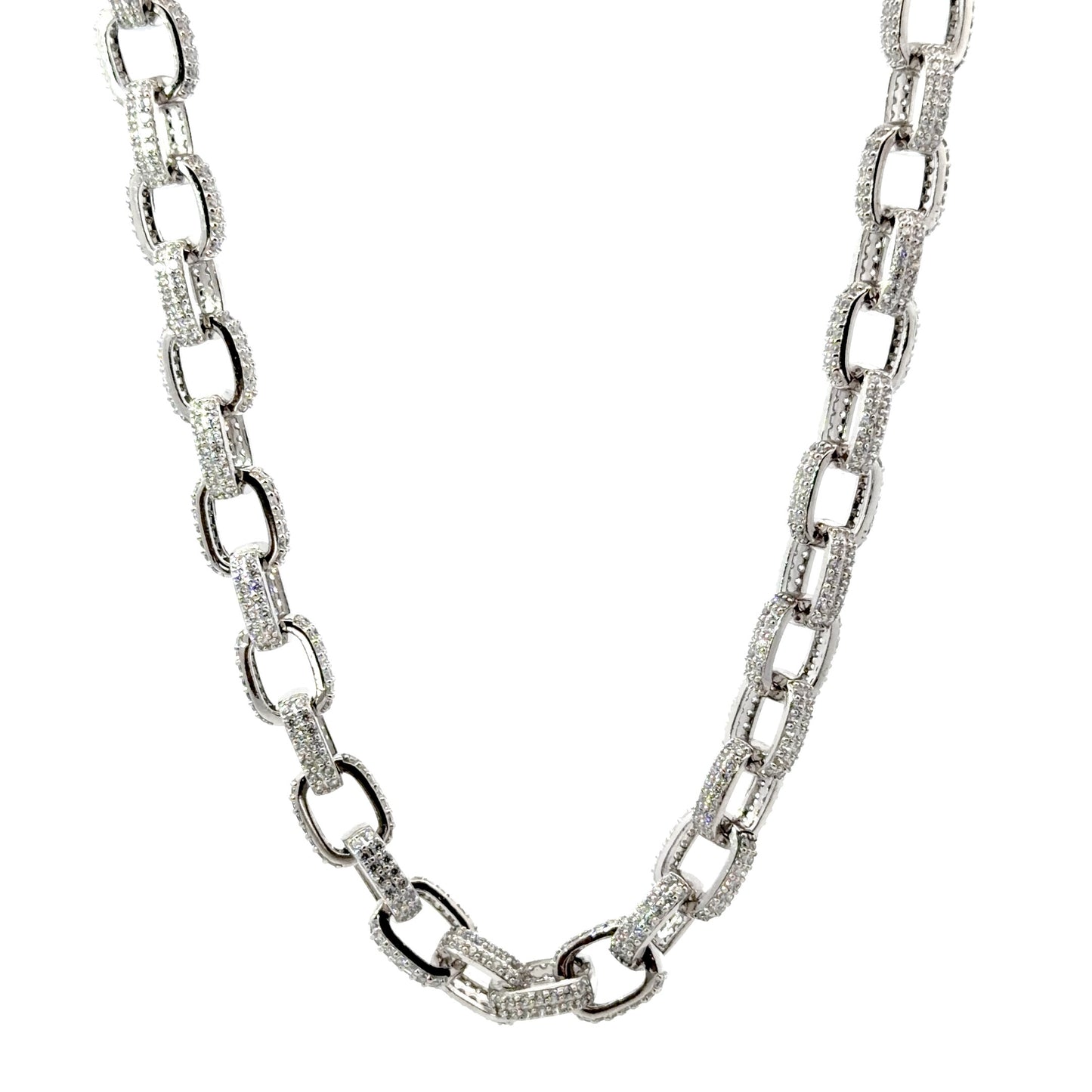 Sterling Silver Cubic Zirconia Necklace