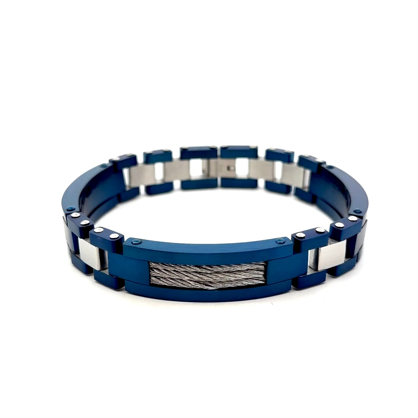 Stainless Steel Blue PVD Bracelet