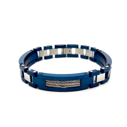 Stainless Steel Blue PVD Bracelet