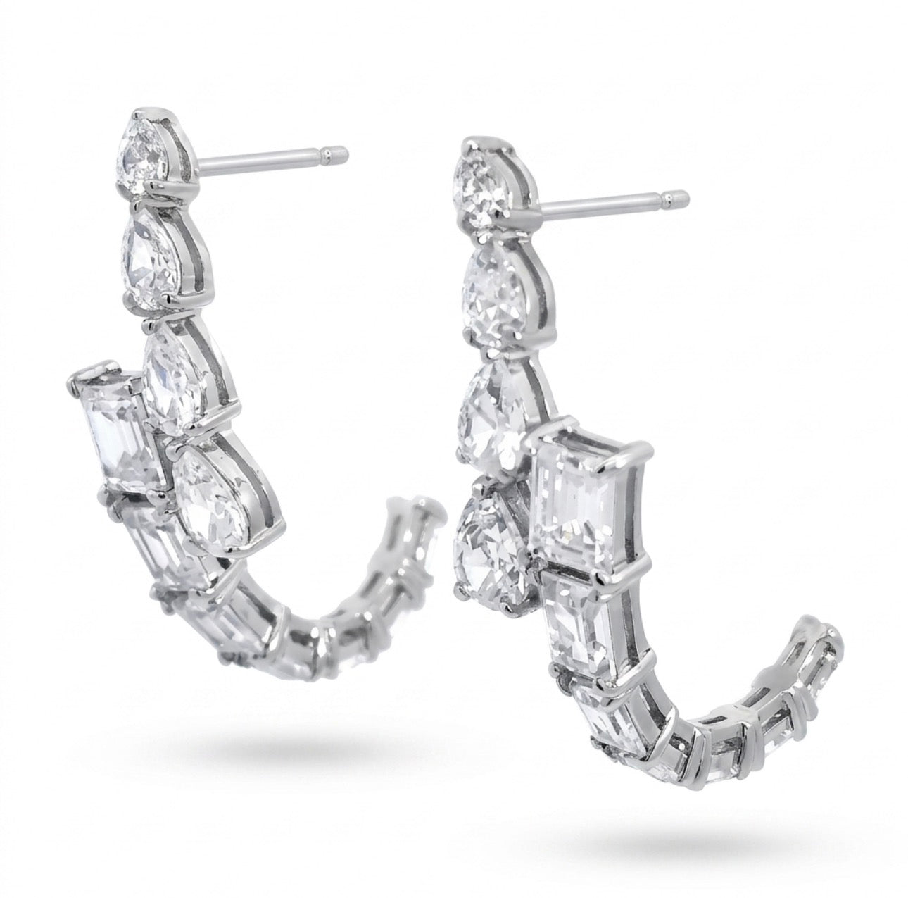Half Hoop Earrings