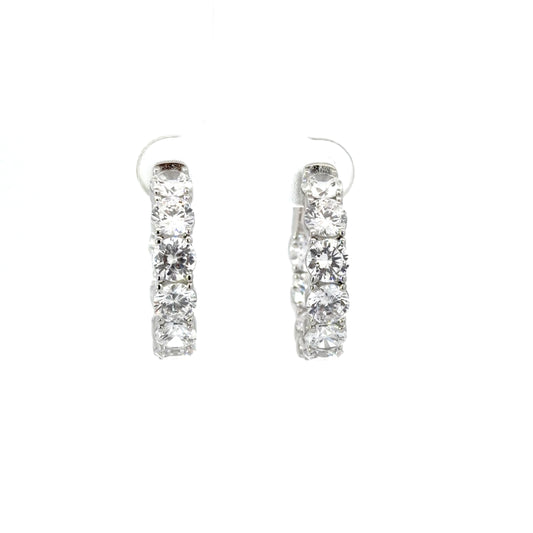 Sterling Silver Hoop Earrings